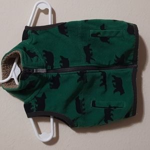 Green 3 month Carter's vest